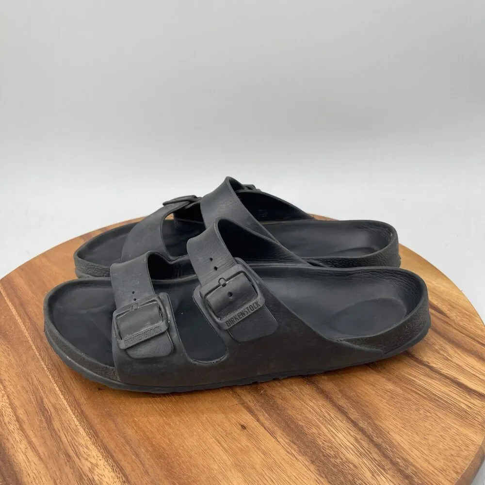 Birkenstock Arizona EVA Mens Size 11 / 44 Black Sandals Summer Beach Casual